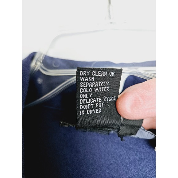 Lansky Bros. Clothier to the King Men's Silk Button Down Shirt Size XL - Picture 5 of 10